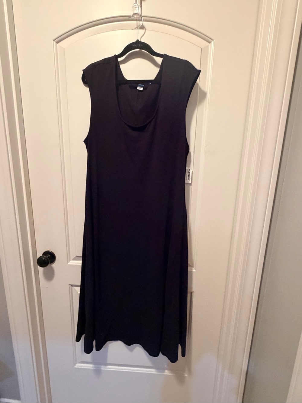 Old navy XL Womenβs Black Sleeveless Scoop-Neck Maxi dress